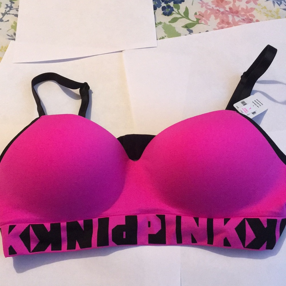Victoria’s Secret Pink wireless bra.